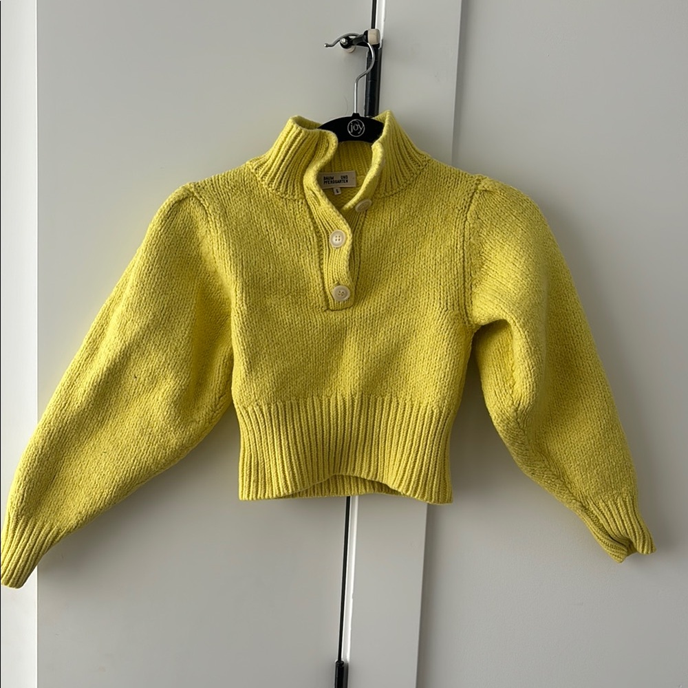 Yellow Knit Baum Und Pferdgarten Sweater